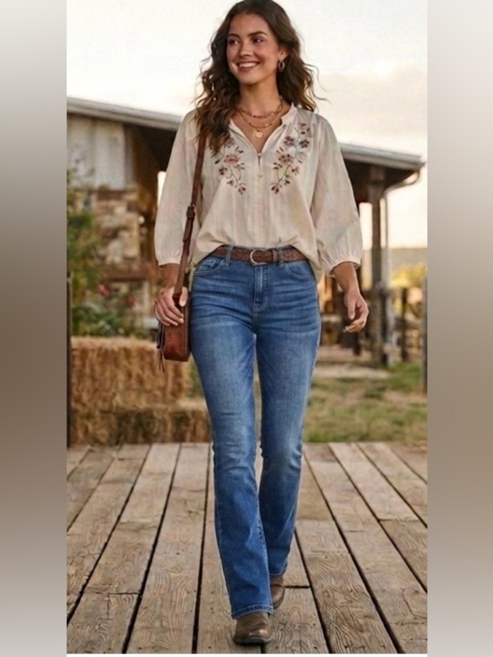 Kancan Essentials Women’s Body-Hugging Bootcut Jeans Size 9 x 32”